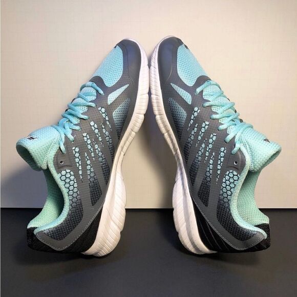 Womens FILA Memory Speedstride Teal Running Shoes / Size 8.5 - Picture 7 of 9